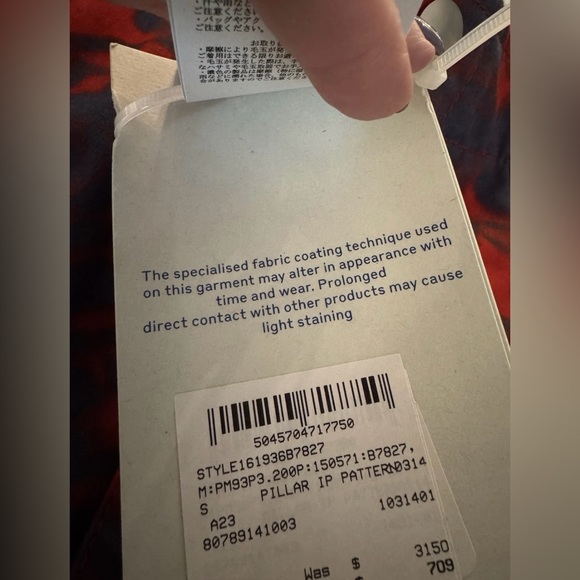 Burberry Pillar IP floral-print straight-leg trousers - Mens Size Small NWT - Picture 4 of 12